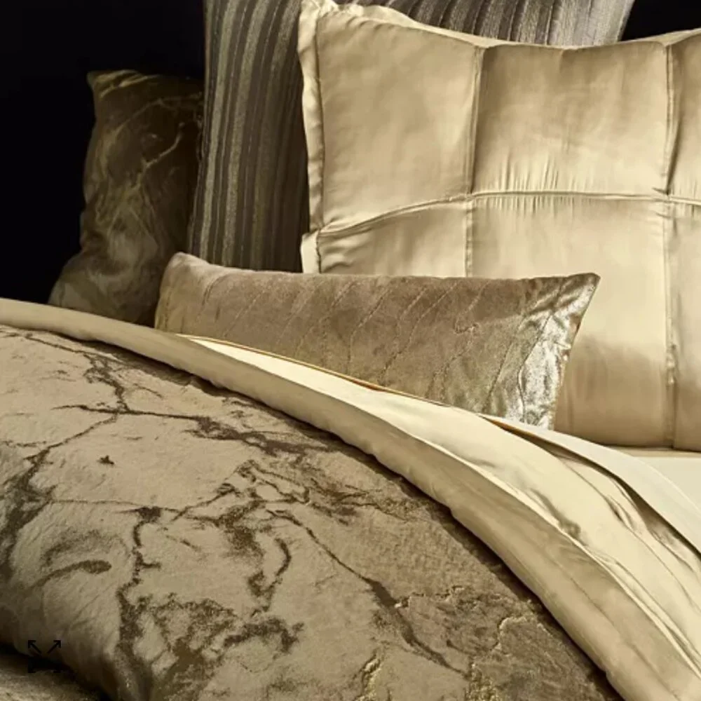 Donna Karan Sanctuary King 3 Piece Duvet Set Mink